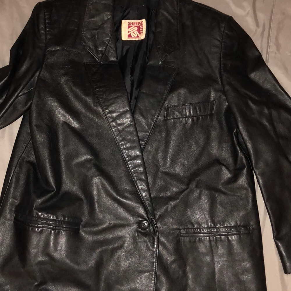 100% leather jacket